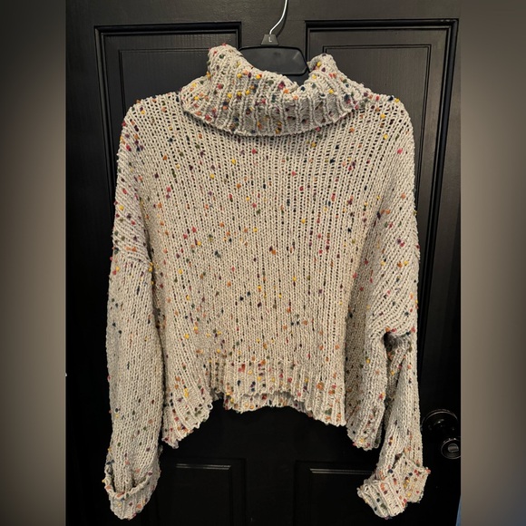 Pol Chunky Knit Confetti Sweater - Picture 2 of 10